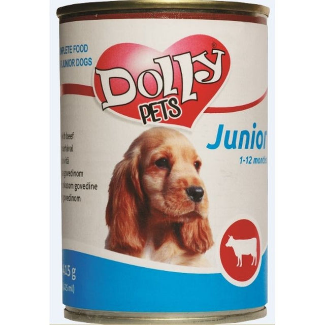 Dolly Pets konzerva za štence 415g – govedina - Dolly Pets