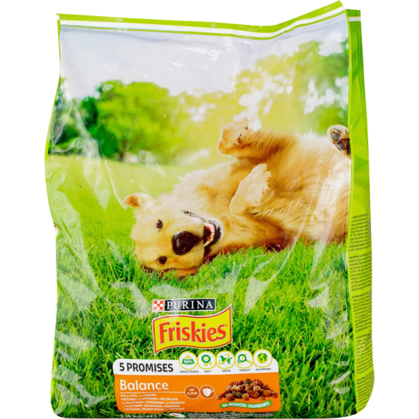 Friskies BALANCE Piletina, Govedina i Povrće 2.4kg – suva hrana za pse - PURINA