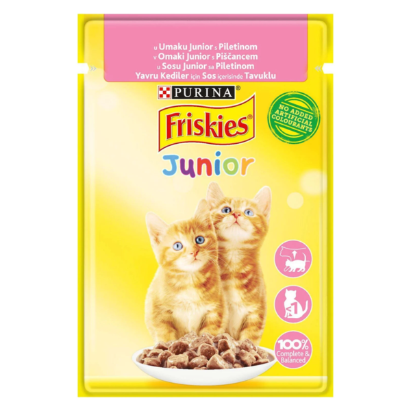 Friskies Junior kesica za mačiće – piletina (85g) - PURINA