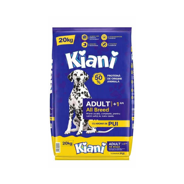 Kiani suva kompletna hrana za odrasle pse – piletina - Kiani