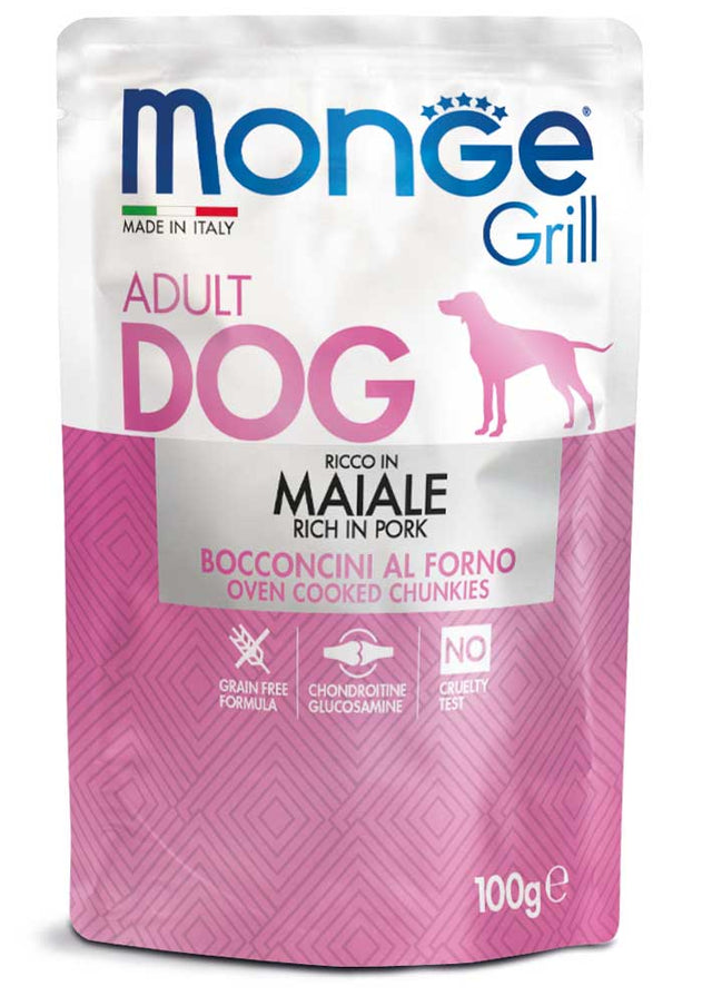 Monge Grill Adult Dog – svinjetina 100g