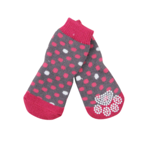 Pawise čarape za pse Anti Slip roze – 4 komada - Pawise