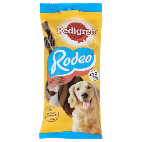 Pedigree Rodeo 123g – poslastice za pse (govedina, piletina i slanina) - PEDIGREE