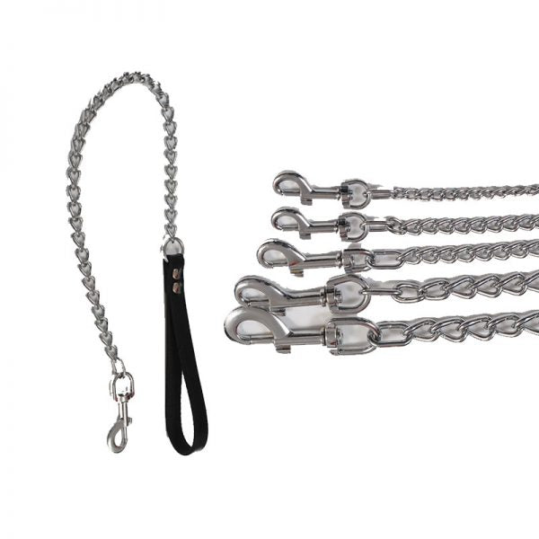 Povodnik lančani sa kožnim rukohvatom – više dimenzija - Džambo