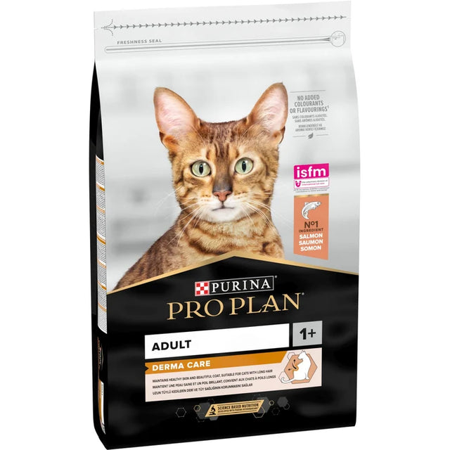 PURINA PRO PLAN – ADULT DERMA CARE - suva hrana za odrasle mačke sa lososom