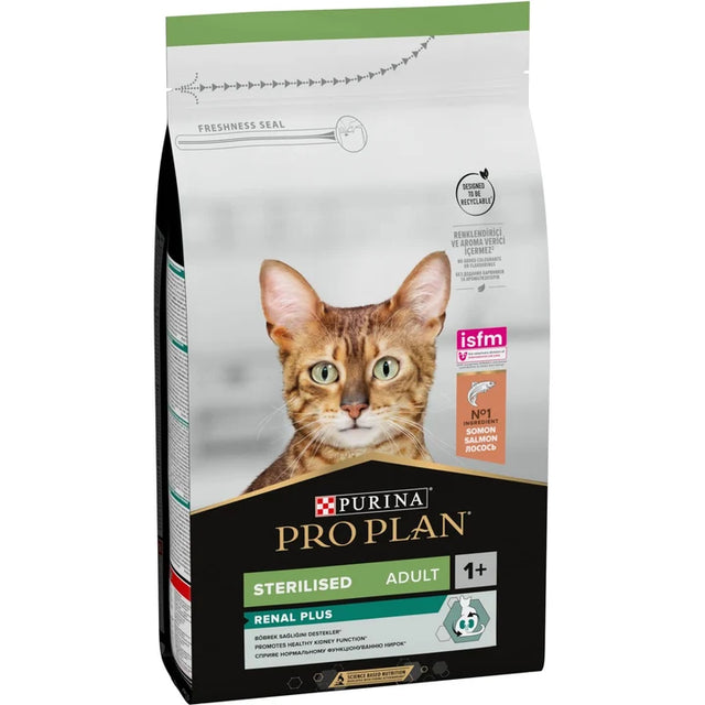 PURINA PRO PLAN – STERILISED ADULT RENAL PLUS - suva hrana za mačke sa lososom