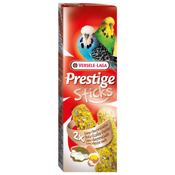 Versele Laga Prestige Sticks Budgies Eggs & Oyster 2×30g - Džambo