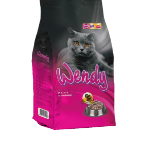 Wendy – potpuna hrana za mačke sa ukusom ćuretine (1kg i 10kg) - Wendy