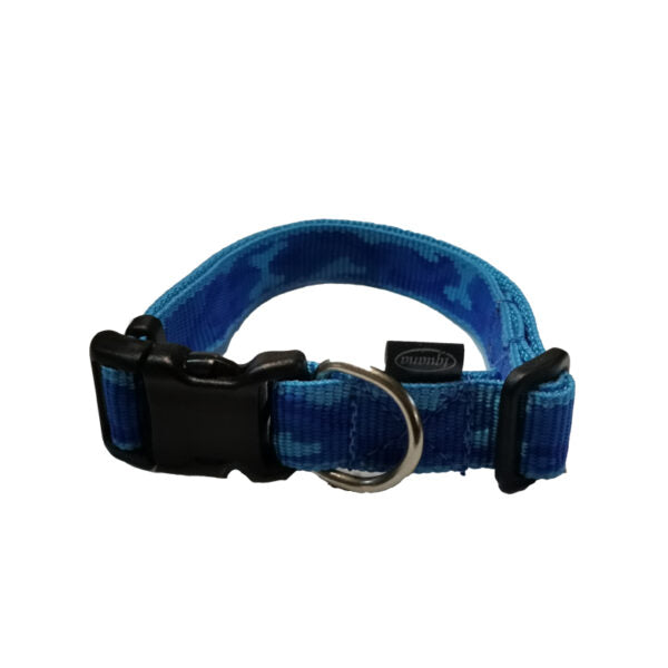 Blue Camouflage ogrlica za pse – više dimenzija - Džambo