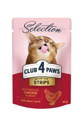 C4P sos za mačke – file piletine 85g - CLUB 4 PAWS