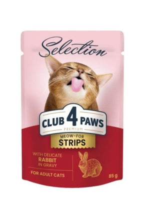 C4P sos za mačke – file zečetine 85g - CLUB 4 PAWS
