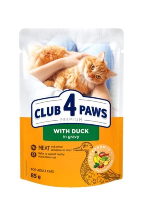 C4P sos za mačke – pačetina 85g - CLUB 4 PAWS