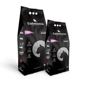 Catmania posip za mačke – grudvajući, baby puder (5l, bentonit) - Catmania