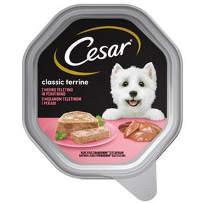Cesar pašteta za pse – teletina i živina 150g - Džambo