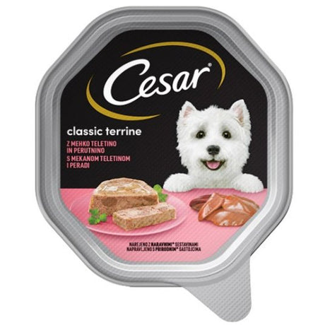 Cesar pašteta za pse – teletina i živina 150g - Džambo