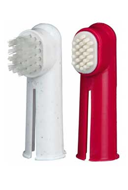 Set 2 četkice za zube i desni za pse - Džambo