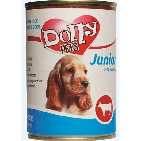 Dolly Pets konzerva za štence 415g – govedina - Dolly Pets