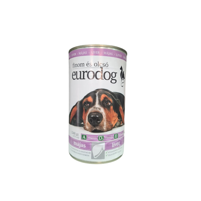 Eurodog Konzerva za pse - jetra 1240g