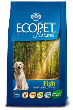 FARMINA ECOPET Natural Fish 12kg – suva hrana za pse sa ribom - ECOPET