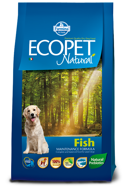 FARMINA ECOPET Natural Fish 12kg – suva hrana za pse sa ribom - ECOPET