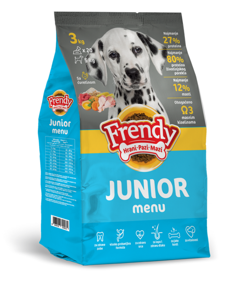 Frendy Junior Menu – potpuna hrana za štenad - Frendy