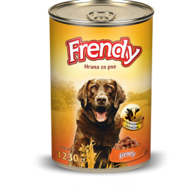 Frendy konzerva sa govedinom 1230g – vlažna hrana za pse - Frendy