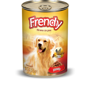 Frendy konzerva sa piletinom 1230g – vlažna hrana za pse - Frendy