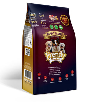 Frendy Premium – Hrana bez žitarica za odrasle pse 8,5kg - Džambo