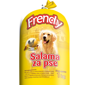 Frendy salama sa piletinom 1kg – kompletna hrana za pse - Frendy