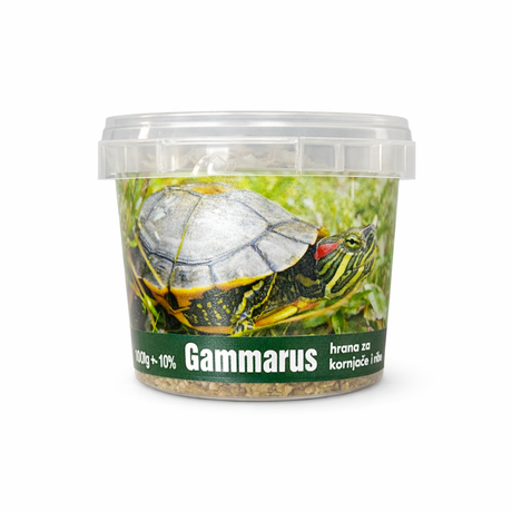 Gammarus hrana za kornjače – sušeni rečni račići - Džambo
