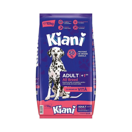 Kiani suva kompletna hrana za odrasle pse – govedina - Kiani