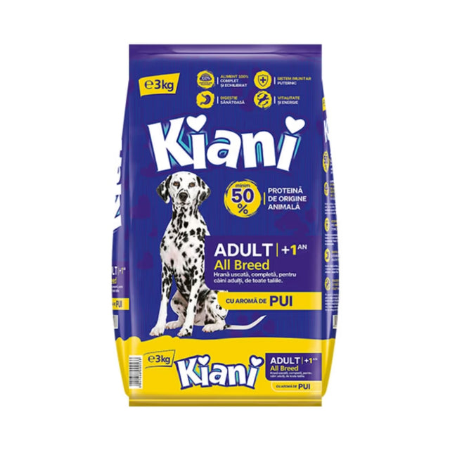 Kiani suva kompletna hrana za odrasle pse – piletina - Kiani