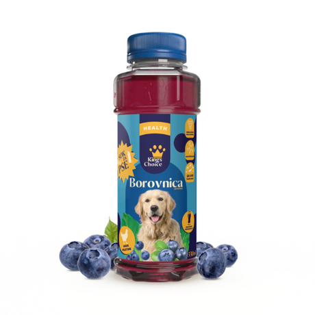 Kings Choice – Sok za pse, Borovnica 330ml - Džambo