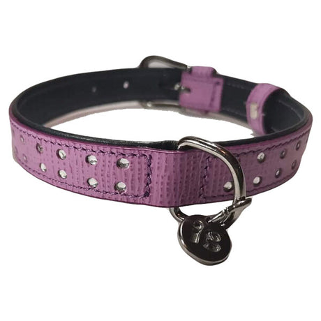 Disentra Crystal kožna ogrlica za pse – 20mm / 320–390mm - Džambo