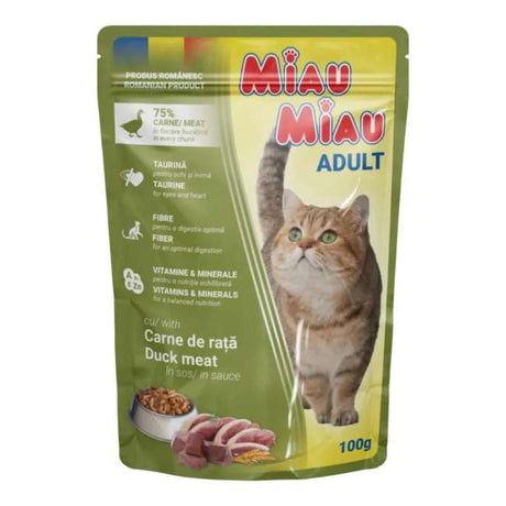 Miau Miau sosić za mačke 100g – više ukusa - Miau Miau