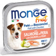 Monge Fruit pašteta za odrasle pse 100g – losos i kruška - Monge
