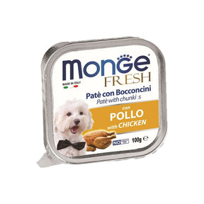 Monge pašteta za odrasle pse 100g – piletina - Monge