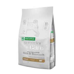 Nature’s Protection Sensitive Skin & Stomach hrana za pse – jagnjetina za adult male rase 1.5kg - Nature’s Protection