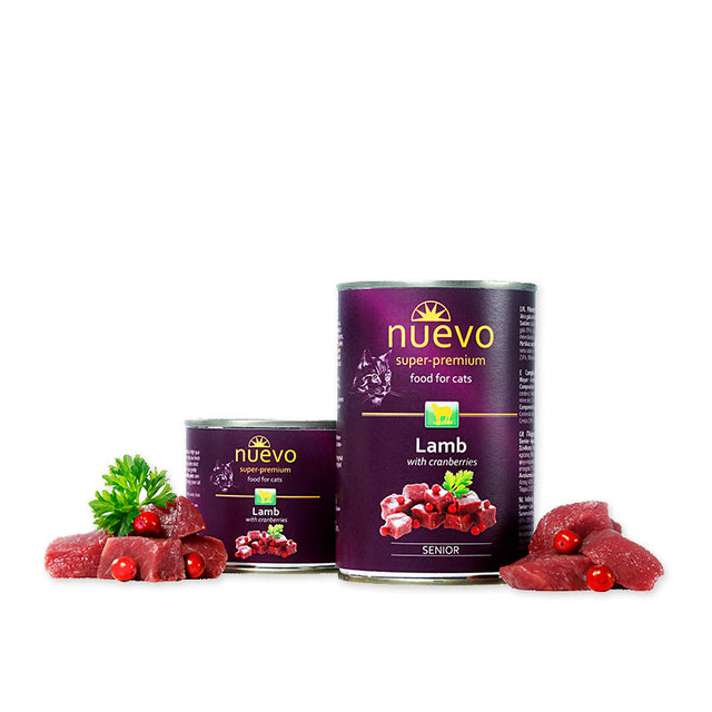 Nuevo super-premium konzervirana hrana za mačke - piletina i škampi, junetina (beef) i jagnjetina (lamb) - Nuevo