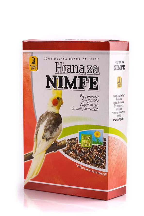 Nutri Pet hrana za nimfe 400g – kompletna hrana za nimfe - Nutripet