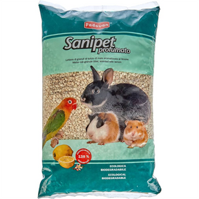 Padovan Sanipet Profumato podloga za male životinje 4L – mirisna prostirka za kavez - Džambo