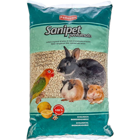 Padovan Sanipet Profumato podloga za male životinje 4L – mirisna prostirka za kavez - Džambo