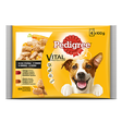 Pedigree Adult Multipack Mešani izbor 4×100g – govedina, jagnjetina i ćuretina sa šargarepom u sosu - PEDIGREE