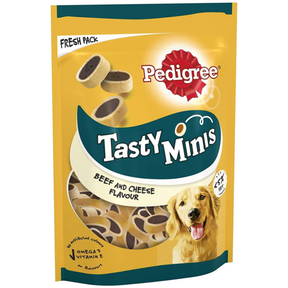 Pedigree Tasty Minis 140g – poslastice za pse (govedina i sir) - PEDIGREE