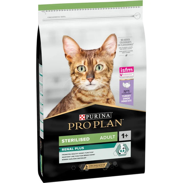 PURINA PRO PLAN – STERILISED ADULT RENAL PLUS - suva hrana za mačke sa ćuretinom