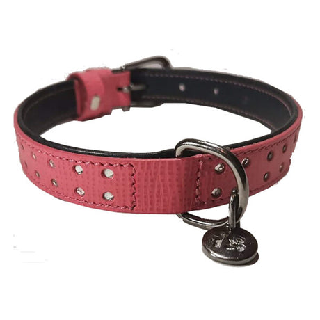 Disentra Crystal kožna ogrlica za pse – 20mm / 320–390mm - Džambo