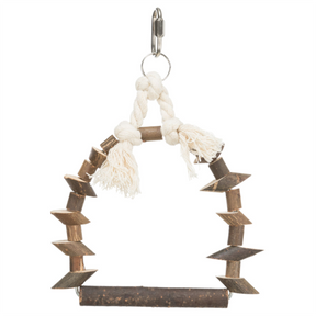 Trixie drvena ljuljaška za ptice – igračka i dodatak za kavez - Trixie