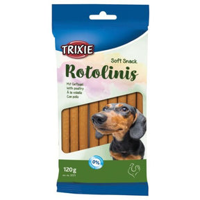 TRIXIE Rotolinis poslastica za pse – piletina (120g / 12,5cm) - Trixie