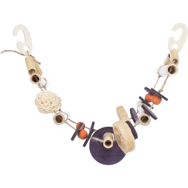 Trixie viseći most od bambusa za papagaje 45cm – igračka i dodatak za kavez - Trixie