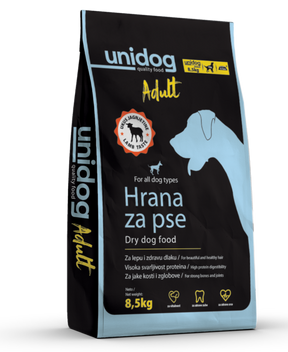 Uni Dog Adult 8,5kg – kompletna suva hrana za odrasle pse - Unidog
